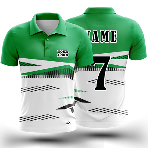 Customized The Tenacity with Dominate Your Opponents "White with Green and Black Sports Jersey" - Performance Focus