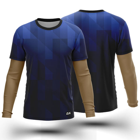 Customized Unleash Your Inner Champion Focus Men's Wear "Royal Blue Sports Jersey" - Performance Edition