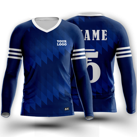 Customized The Intense and the Fearless Men's Wear "Royal Blue with White Dynamic Sports Jersey" - Performance Edition