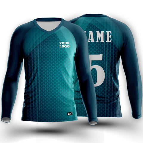 Customized The Fastest in the Field All-Star Lineup "Bottle Green with Blue Droplets Sports Jersey" - Performance Edition