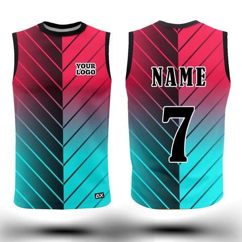 Customized The Psychology Behind Fandom Men's Jersey "Black with Pink and Blue Lighting Strips Sports Jersey" - Performance Edition