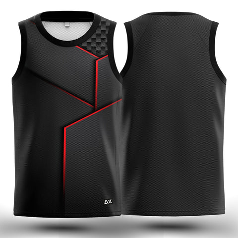 Customized The Fearless Mavericks Always Ready to Take Elite "Black with Red Iconic Sports Jersey" - Performance Edition